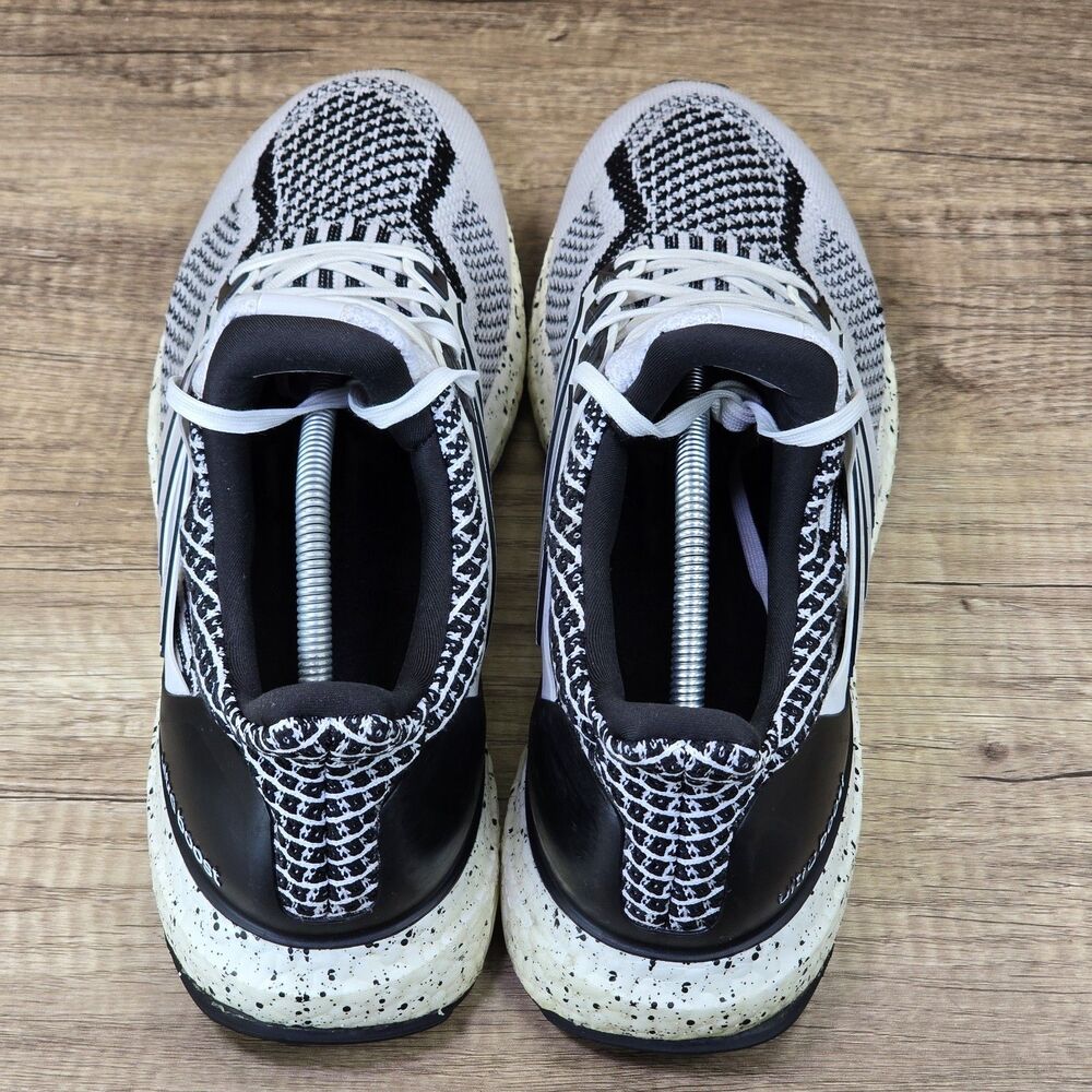 Adidas UltraBoost 5.0 DNA Men's Size 13 White Black Running Shoes (HP2474) - Picture 5 of 9